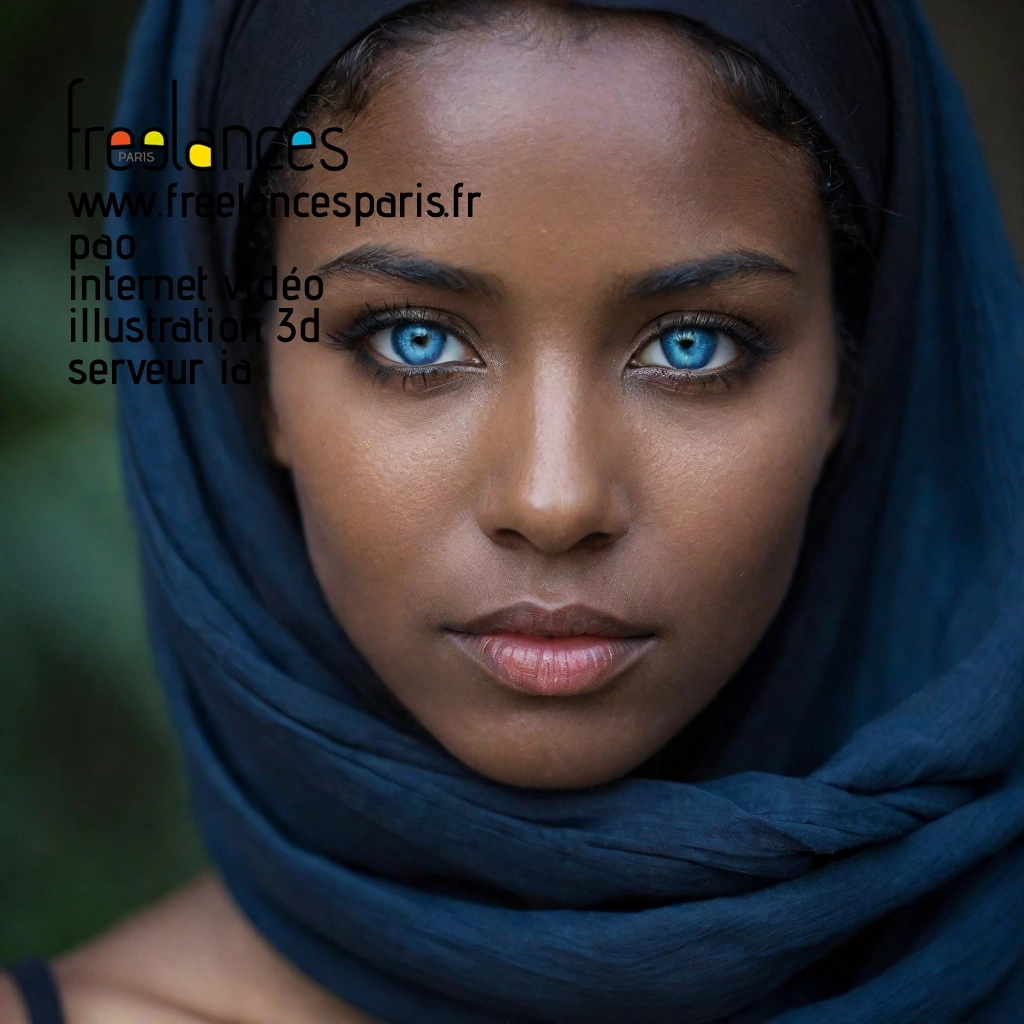 Pao mise en page internet vidéo illustration 3d serveur IA générative AI freelance paris studio de création magazines 73e5mst0